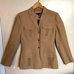 Tahari Khaki Jacket